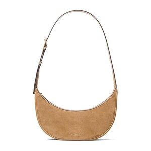 Michael Kors Avra Suede Crossbody Bag – Brown Retail $298